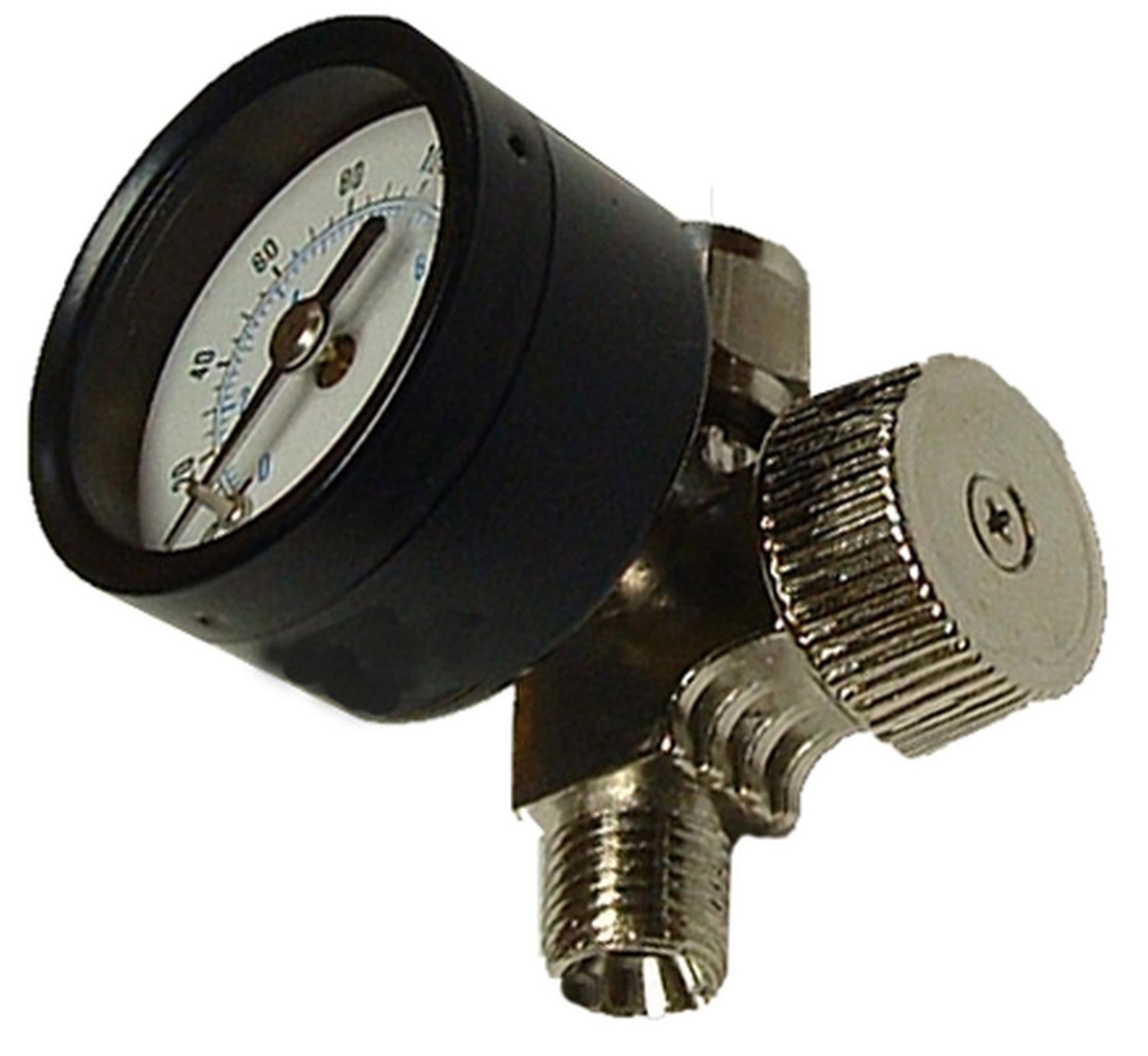 Tool Aid 98300 Air Adjustment Valve Regulator with Gauge for Paint Spraying Gun