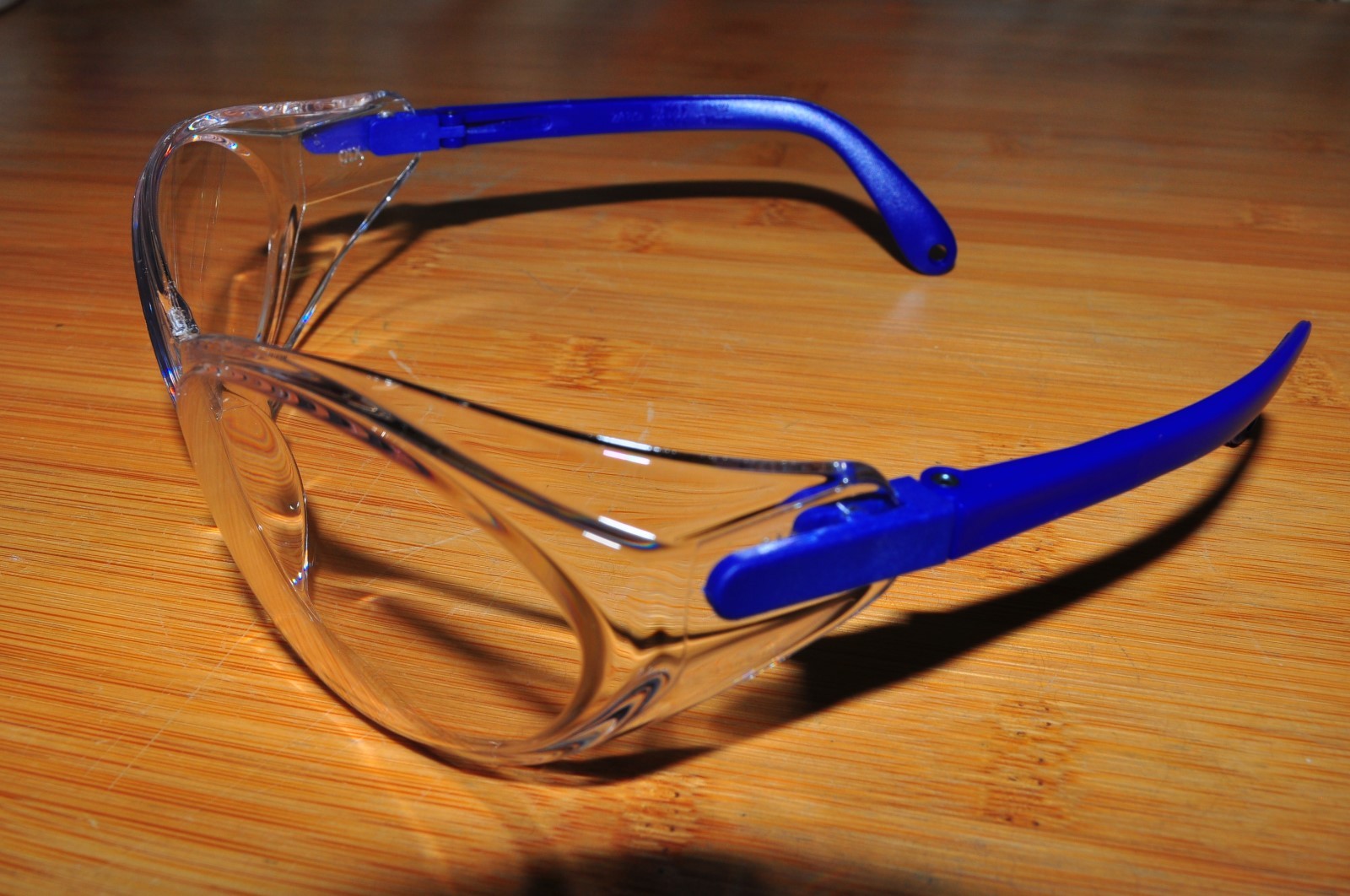 Uvex Eyewear Safety Glasses Bandido Concord S1710 Blue Frame Clear lens USA