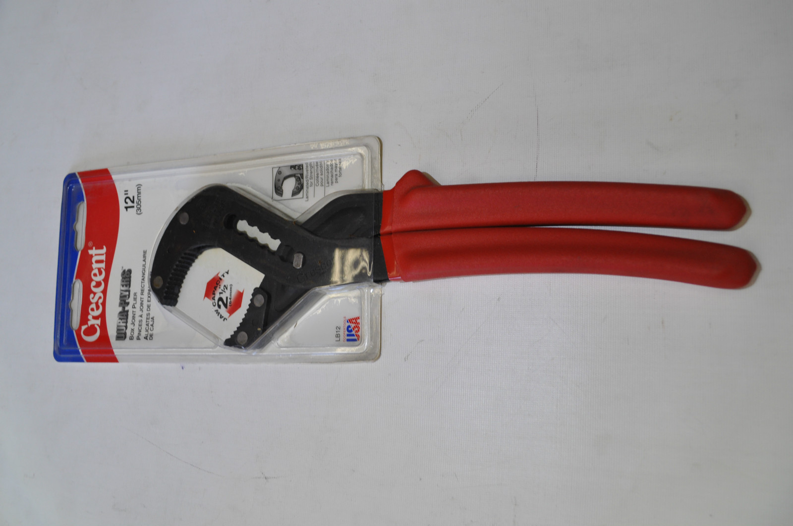 WATER PUMP PLIER DURA-PLIER BOX JOINT PLIER 12 INCH MADE IN USA CRESCENT LB-12