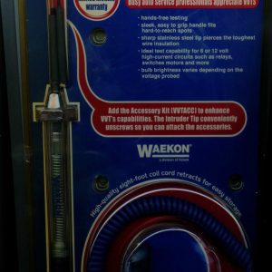 Waekon VVT10 Visual voltage Test Light w/intruder probe tip Made in USA