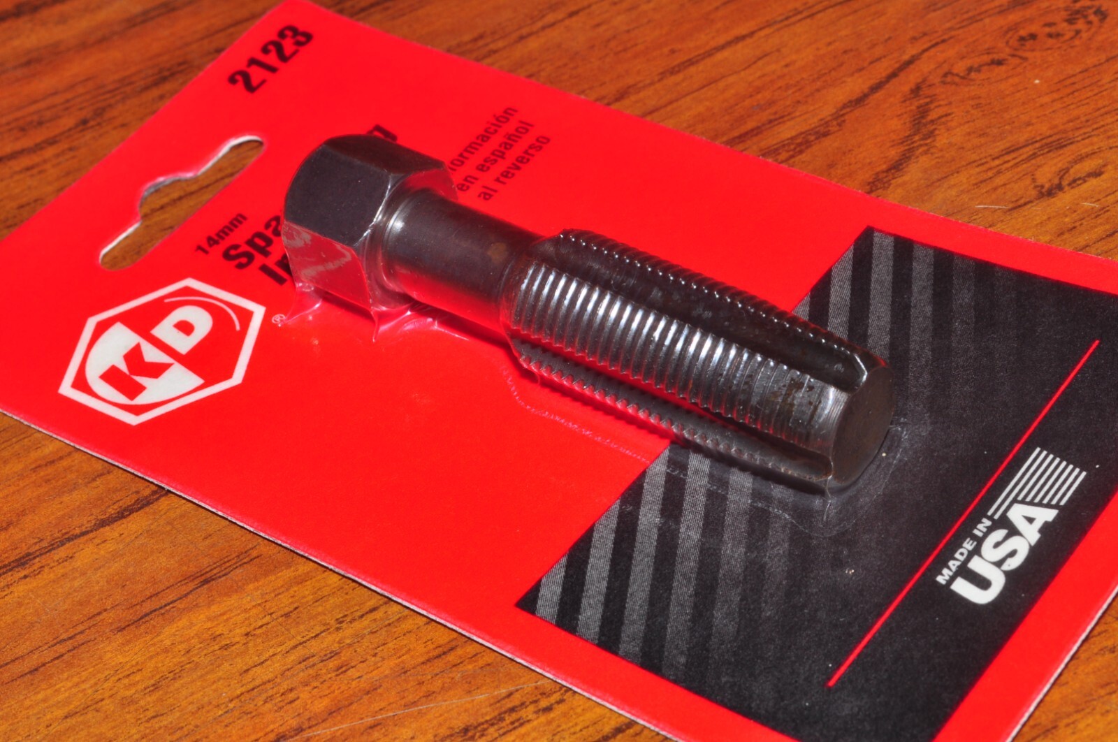 14 mm Spark Plug Insert Reamer/Tap KD 2123 Made in USA