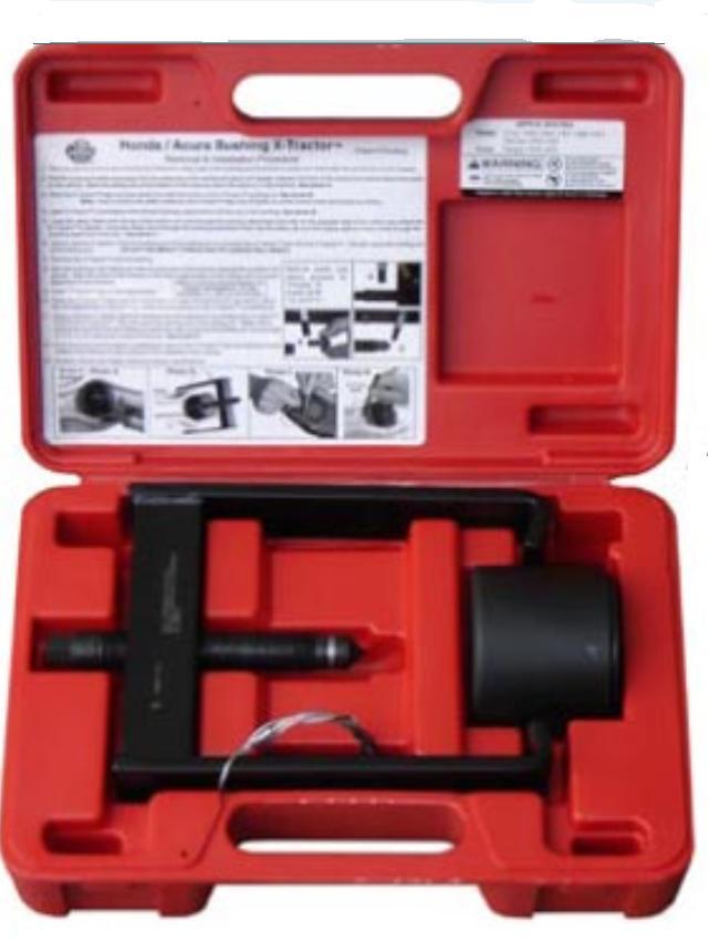 BUSHING EXTRACTOR  REMOVER INSTALLER HONDA ACURA BUSHING X-TRACTOR SCHLEY 65130