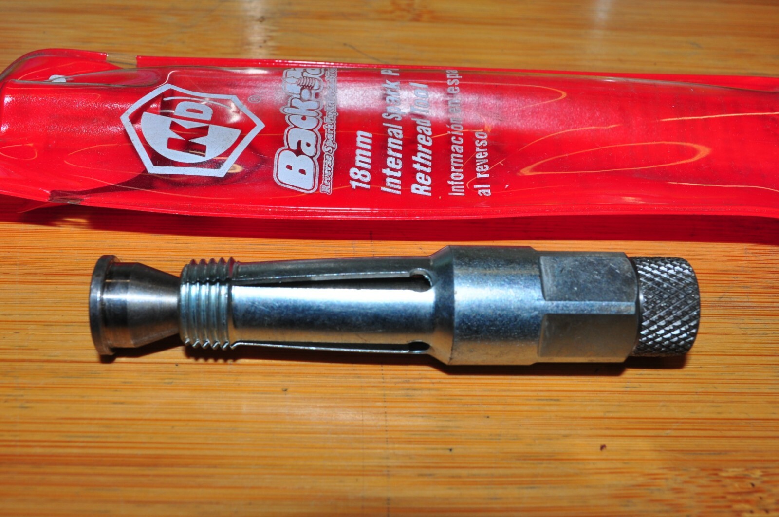 Back Tap 18 MM Internal Spark Plug Rethread tool KD 3690 Made in USA