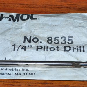 Blu-Mol Rule 8535 1/4 in. x 4.5 in. Pilot Drill Bit For Hole Saw Arbor