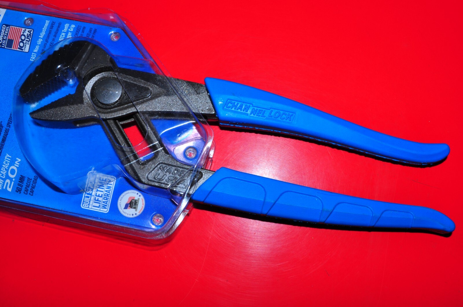 CHANNRLLOCK 430®X 10-INCH SPEEDGRIP™ STRAIGHT JAW TONGUE & GROOVE PLIERS USA