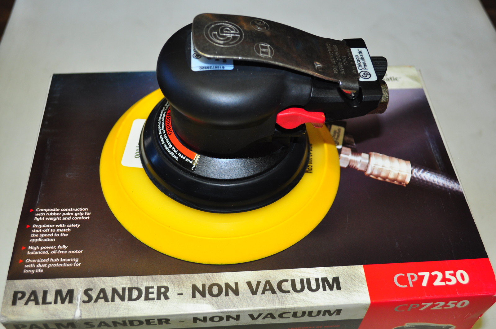 CHICAGO PNEUMATIC CP CPT 7250 6 Inches Air Random Orbit Sander Made in England