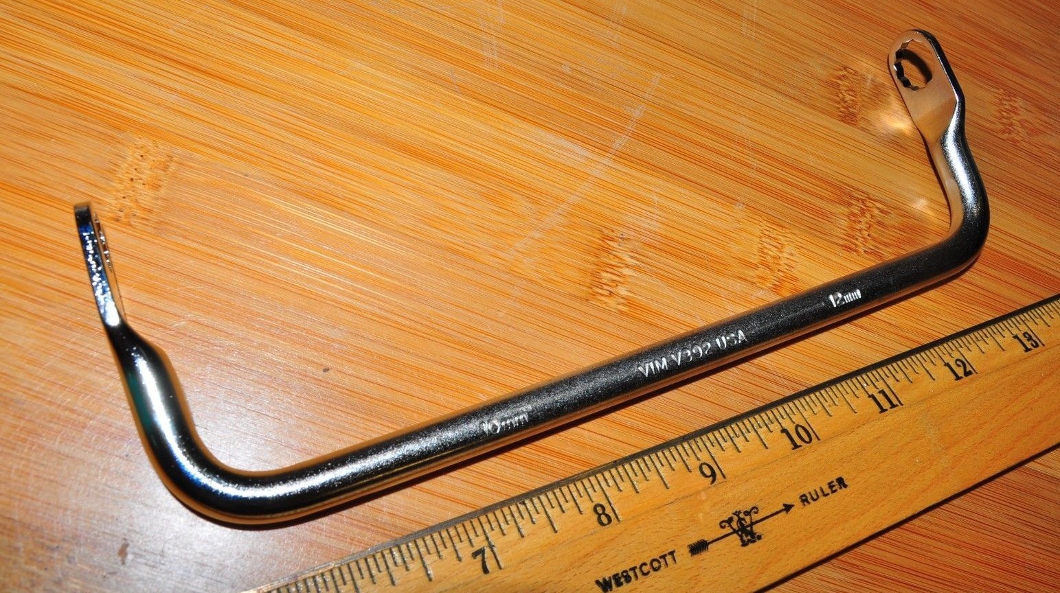 Carburetor Base Wrench 12 Pt 10 mm x 12 mm Made in USA