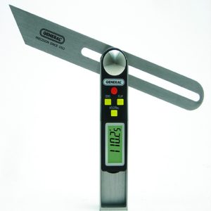 Digital Sliding T-Bevel/Protractor 0°-360° Range Gauge General Tools 828