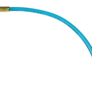 Flexeel Lead-In reinforced polyurethane hose 3/8" ID x 24",1/4" Ball Swivel FTP