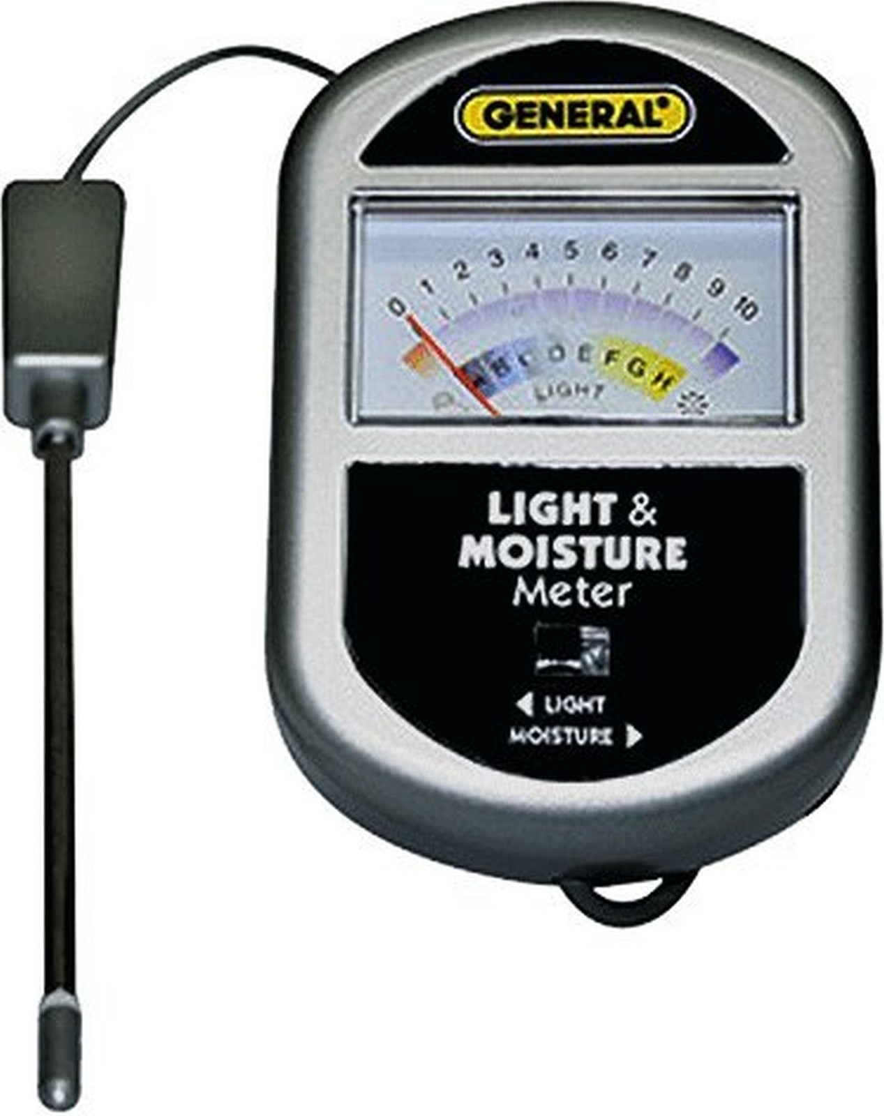 HYDROPONICS DIRT SOIL AND LIGHT BALANCE WATERING MOISTURE METER READER PLANTS