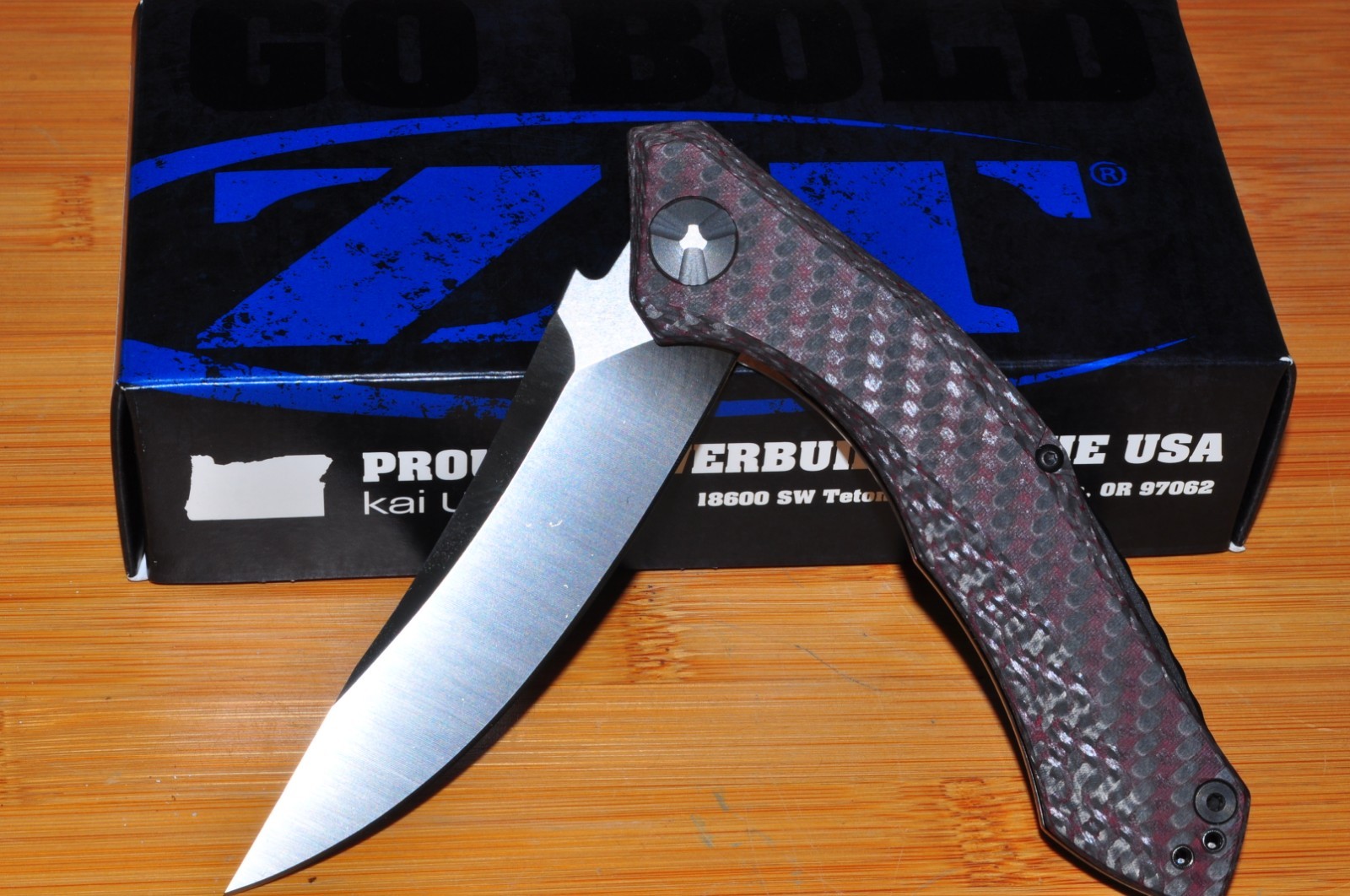Kershaw Zero Tolerance Sinkevich 0462 Pocketknife (0462); CPM 20CV Blade USA