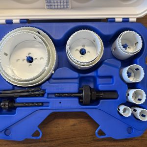 Lenox 30802-1200L Electrician's Hole Saw Kit:17Pc,3/4 to 4-3/4" Dia Bi-Metal US