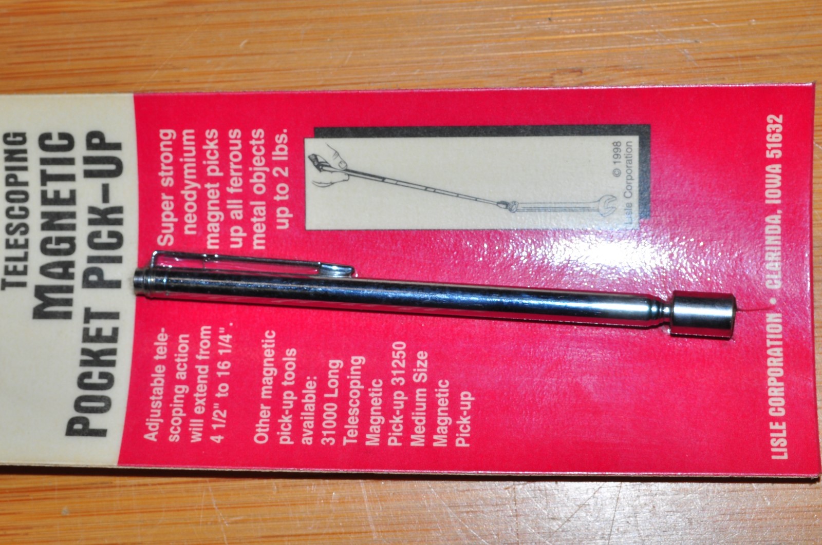Lisle  66500 Magnetic pick up tools Telescopes from 4 1/2" - 16 1/4".