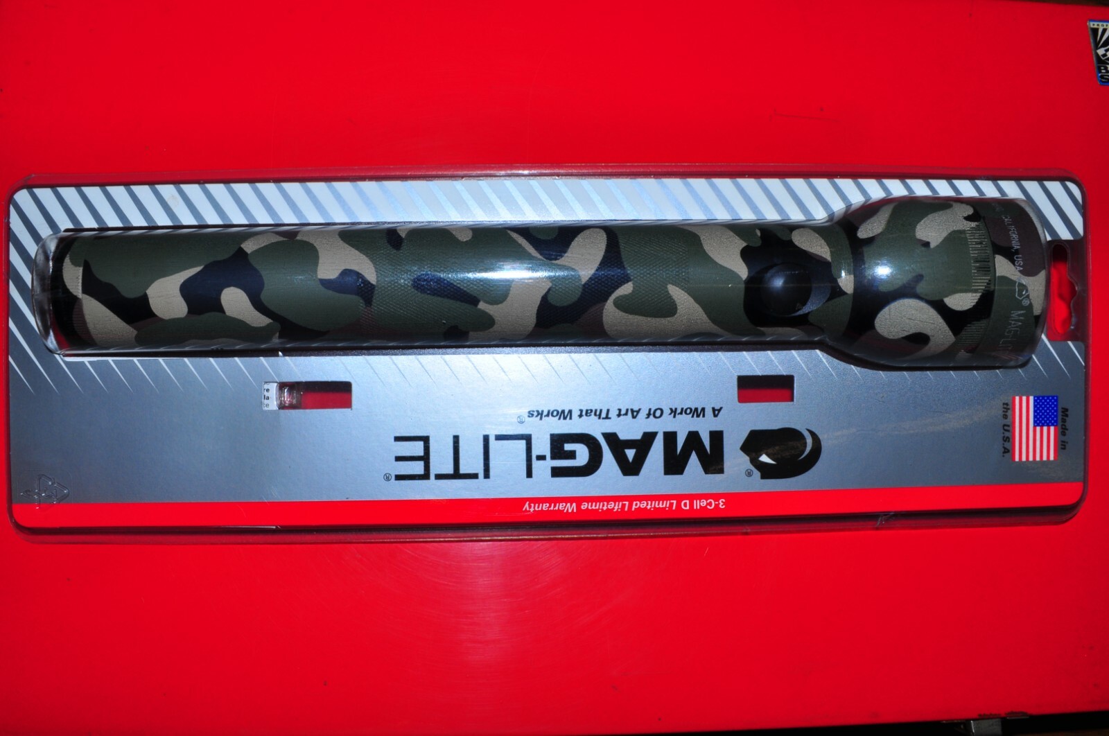 Maglite S3D026 NEW Mag Flashlight 3D-Cell Camo 1999 model Brand new in the Packa