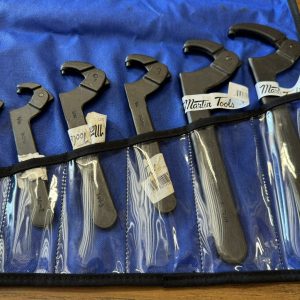 Martin Tools SPW6K 6 PCS SPANNER WRENCH SET 3/4" to 6-1/4"with PIN Made in USA