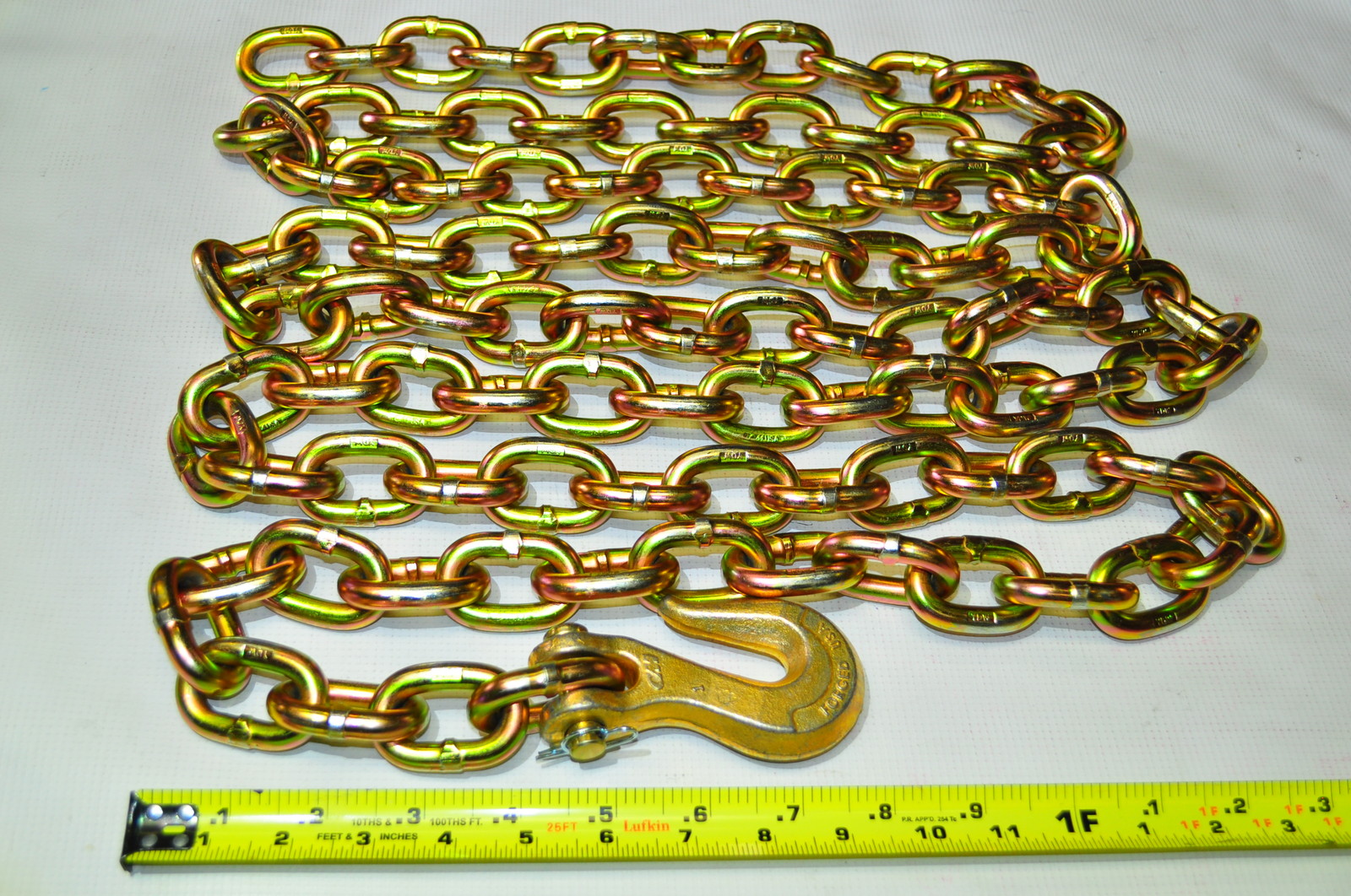 Mo Clamp 6012 3/8"x12' Frame Chain™ W/Grab Hook MoClamp Made in USA
