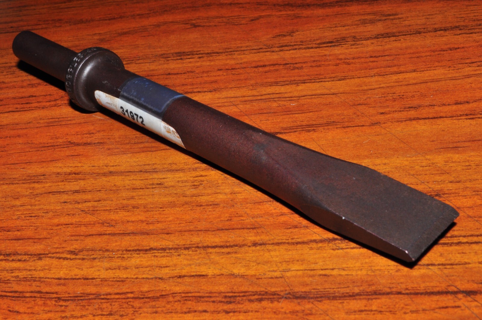 OLD FORGE TOOLS 1972 Flat Cold Chisel Blade width 5/8" Length 6-1/2" with .401"