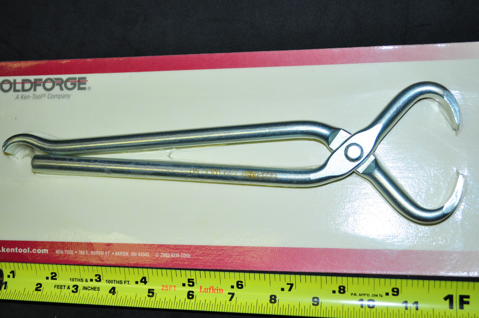 OLDFORGE 7223 GREASE CAP REMOVER PLIER MADE IN USA BRAND NEW