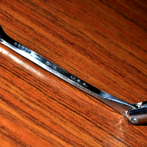 SK Hand Tool 88912 - 12 Point SuperKrome Metric Flex Combination Wrench 12mm