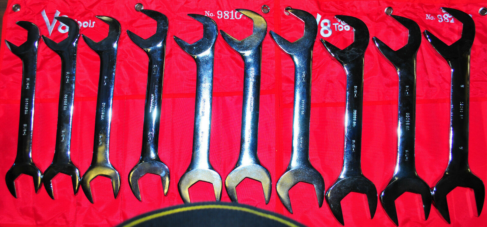 1-1/2"  V8 9404 1-3/8" 4 pcs SAE  Jumbo Combo wrench  1-5/6" 1-7/16" 